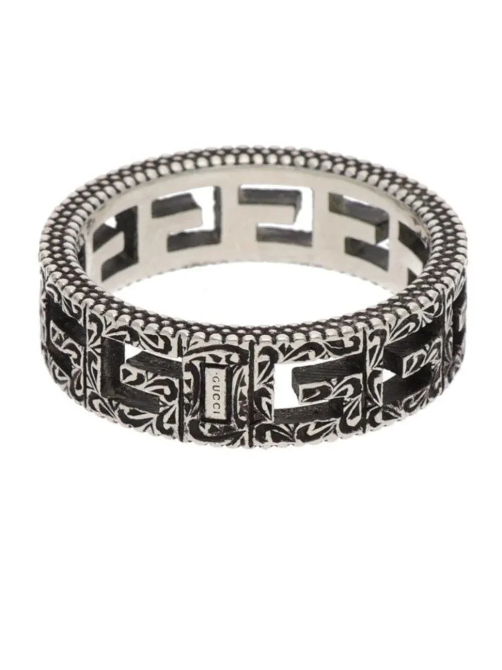 Gucci Square Ring Silver